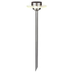 [18696] BORNE SOLAIRE EXTERIEUR UFO IP44 2W EN ACIER
