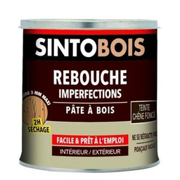 [19076] REBOUCHE IMPER BOIS CHENE FONCE 500GR