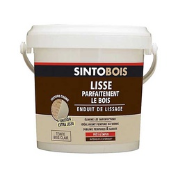[19081] SINTOBOIS ENDUIT LISSAGE CLAIR SE 1KG