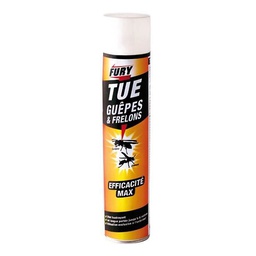 [19146] AEROSOL FOUDROYANT GUEPES FRELONS TUE GUEPE FURY 500ML