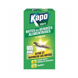 [19180] KAPO VERT PIEGE MITE ALIMENTAIRES X2