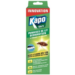 [19207] KAPO VERT PIEGE PUNAISE LIT X4