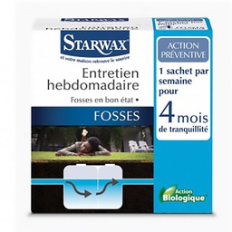 [19366] ENTRETIEN HEBDOMADAIRE FOSSES 4MOIS 18X25GR