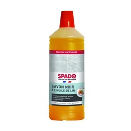 [19419] SPADO SAVON NOIR HUILE LIN 1L