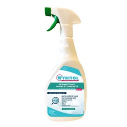 [19472] DESINFECTANT MAINS ET SURFACES WYRITOL SPRAY 750 ML