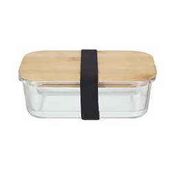 [15879] BOITE DE CONSERVATION COUVERCLE BAMBOU 17CM