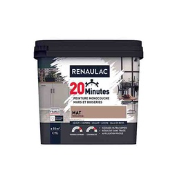 [110373] RENAULAC 20MN MURS ET BOISERIES MAT ROSE ARGILE 1L