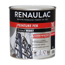 [110447] PEINTURE POUR FER BLANC BRILLANT RENAULAC 0,5L