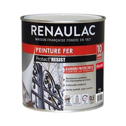 [110449] PEINTURE POUR FER NOIR BRILLANT RENAULAC 0,5L