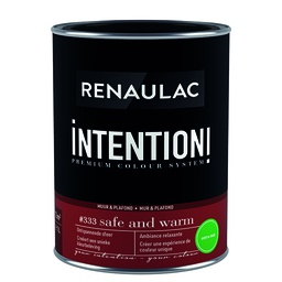 [110522] RENAULAC INTENTION MUR &amp; PLAFOND EXTRA MAT SAFE &amp; WARM 1L