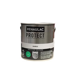 [110655] PEINTURE A L EAU INTERIEUR RENAULAC PROTECT MAT MARBLE 2,5L