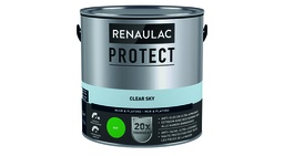 [110674] PEINTURE A L EAU INTERIEUR RENAULAC PROTECT MAT CLEAR SKY 2,5L