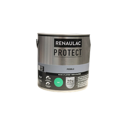 [110675] PEINTURE A L EAU INTERIEUR RENAULAC PROTECT MAT PEEBLE 2,5L
