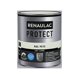 [110775] RENAULAC PROLAQ PROTECT SATINE 0,25L RAL 9010