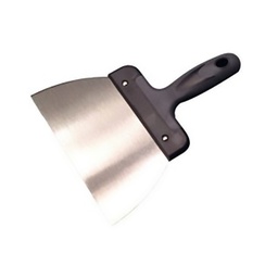 [111091] COUTEAU A ENDUIRE INOX MANCHE BI-MAT T14CM SAVY PRO