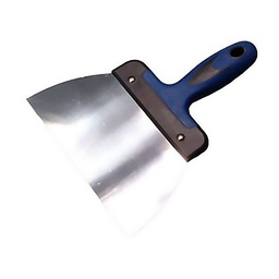 [111092] COUTEAU A ENDUIRE INOX MANCHE BI-MAT T16CM SAVY PRO