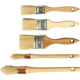 [111194] LOT DE 5 PINCEAUX FSC 100% "PRO"