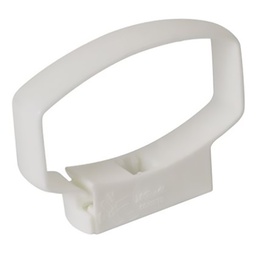 [311980] COLLIER MONOBLOC 90X56 OVATION 28 BLANC EG