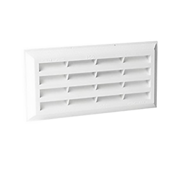 [312112] GRILLE RECTANGULAIRE 100 MOUSTIQUAIRE BLANC 108X254