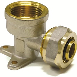 [312141] RACCORD COUDE APPLIQUE TARAUDE FEMELLE ET MULTICOUCHE A COMPRESSION D16-1/2"