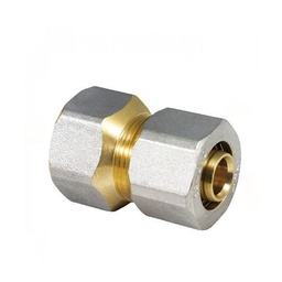 [312164] RACCORD DROIT TARAUDE FEMELLE MULTICOUCHE A COMPRESSION D20-1/2"