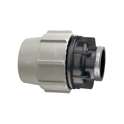 [312244] MANCHON PEHD MIXTE TARAUDE RACCORD FEMELLE D90