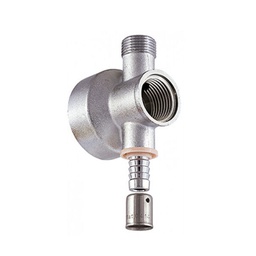 [312305] APPLIQUE HAUTE PER D16 - F 1/2 AV PIQUAGE M 3/8 CHR A SERTIR