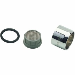 [312487] AERATEUR ANTICALCAIRE F 22X100 DEBIT 9 L/MN CHROME