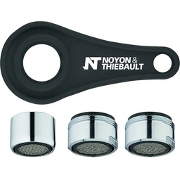 [312495] KIT CLE + 3 AERATEUR ECO D EAU 22/24X100 BROCHABLE