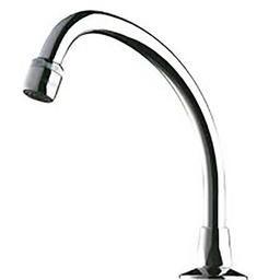 [312502] BEC COL DE CYGNE F 3/4 L:200 CHROME BROCHABLE