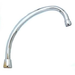 [312505] BEC COL DE CYGNE F 1/2 L:150 CHROME BROCHABLE