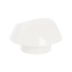 [315277] CHAPEAU VENTILATION S/MOUST. D.63 BLANC