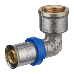 [312654] COUDE FEMELLE MULTICOUCHE A SERTIR D16 - F1/2"