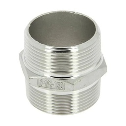 [315579] MAMELON DROIT MALE EGAL 1/2 CHROME LIEN 1PIECE