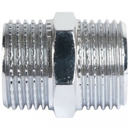 [312787] MAMELON DROIT MALE EGAL 3/4 CHROME LIEN 1PIECE
