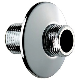 [312876] RACCORD DROIT MURAL AVEC ROSACE DM 1/2 - 3/4 L:43 CHROME BROCHABLE (X2)
