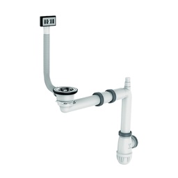 [316130] VIDAGE EVIER A PANIER SIMPLE BAC D60 / livrer avec accordeon D40