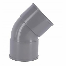 [313336] COUDE PVC EVACUATION 45 FF D110