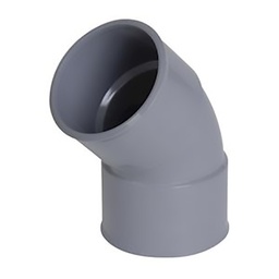 [313339] COUDE PVC EVACUATION 45 FF D40 CHINE