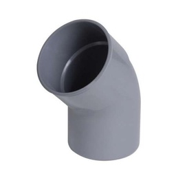 [315402] COUDE PVC EVACUATION 45 MF D140