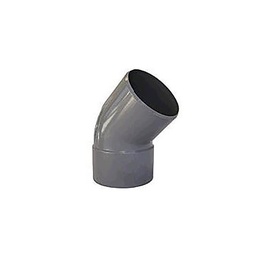 [313372] COUDE PVC EVACUATION 45 MF D200