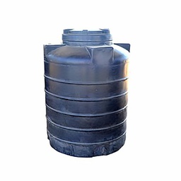 [315314] CITERNE VERTICALE ALIMENTAIRE 1000L NOIRDIAM:1,05m/HAUTEUR1,22m