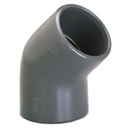 [313445] COUDE PVC PRESSION 45 D200