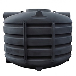[315530] FOSSE SEPTIQUE 5000L DIAM:219CM HAUT:177CM SMTP NOIR 15PERS