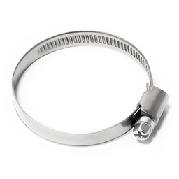 [313845] COLLIER DE SERRAGE TOUT INOX 12 MM DIAM. DE SERRAGE 25 A 45 MM-PAR 2