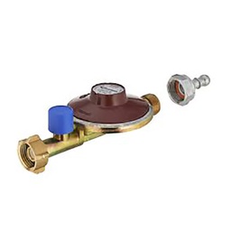 [313874] DETENDEUR BUTANE NF + RAC. TETINE 1.3KG/H - 28 MBAR - ECROU BOUTEILLE