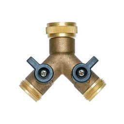 [313953] NEZ DE ROBINET 2 VOIES - VANNES D ARRET ENTREE F20/27 - SORTIE CONNECTION RAPIDE