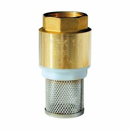 [314009] CLAPET CREPINE INOX-CORPS LAITON F 20/27