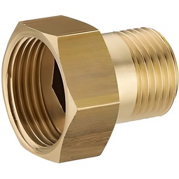 [314169] RACCORD 2PIECES F MOB. 3/4 - M 3/4 LIEN 1 PIECE