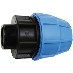 [315691] RACCORD DROIT POLYETHYLENE EGAL PLAST D25 - D25 VRAC ETIQUETE